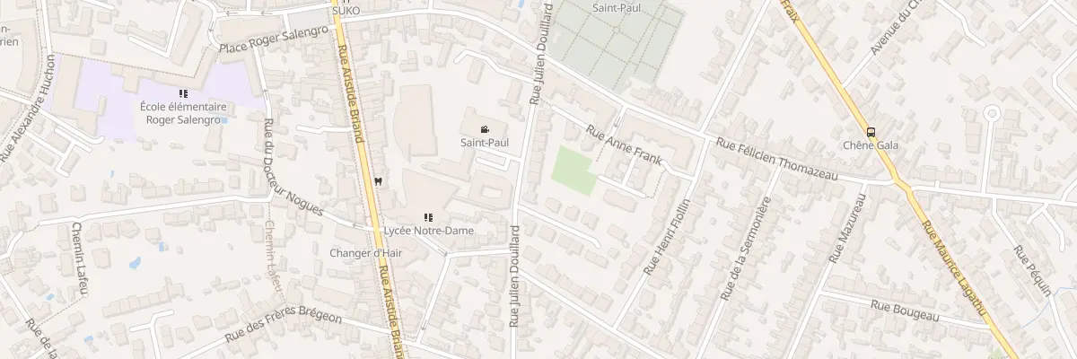 Plan du 31 Rue Julien Douillard à Rezé