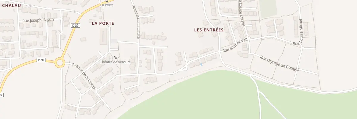 Plan du 3 All Berty Albrecht à Nouvoitou