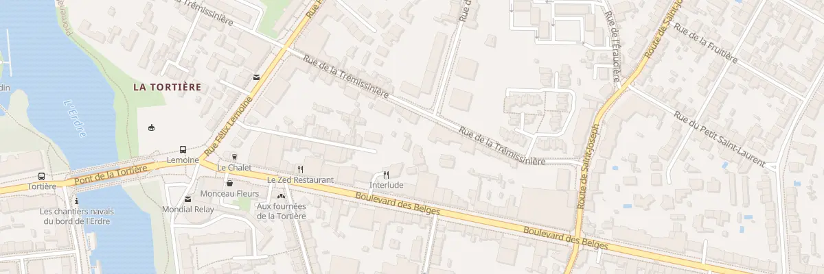 Plan du 17 Rue de la Trémissinière à Nantes