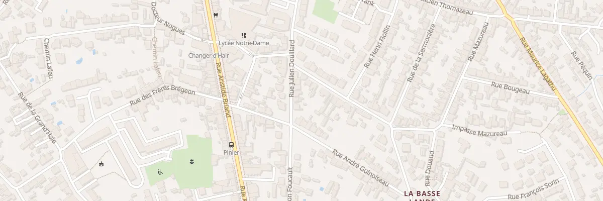Plan du 47 Rue Julien Douillard à Rezé