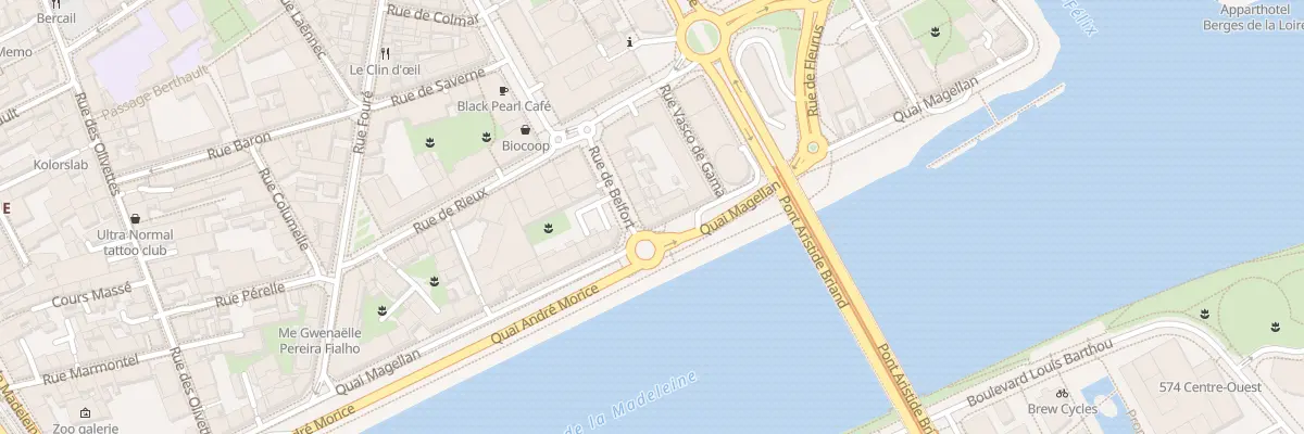 Plan du 26 Quai Magellan à Nantes