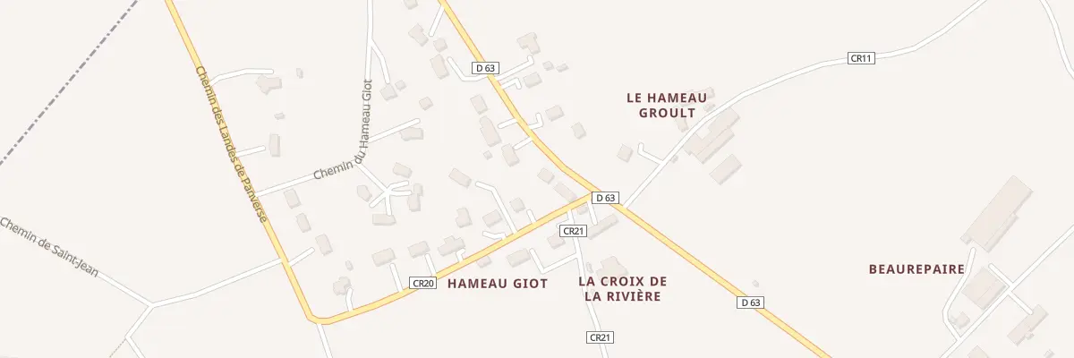 Plan du 24 Rte de la Croix Fresville à Digosville