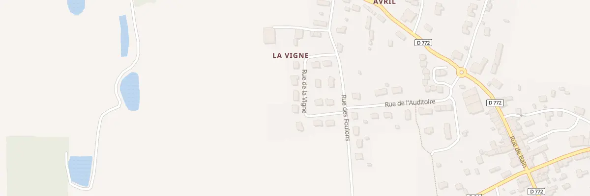 Plan du 9 Rue de la Vigne à Teillay