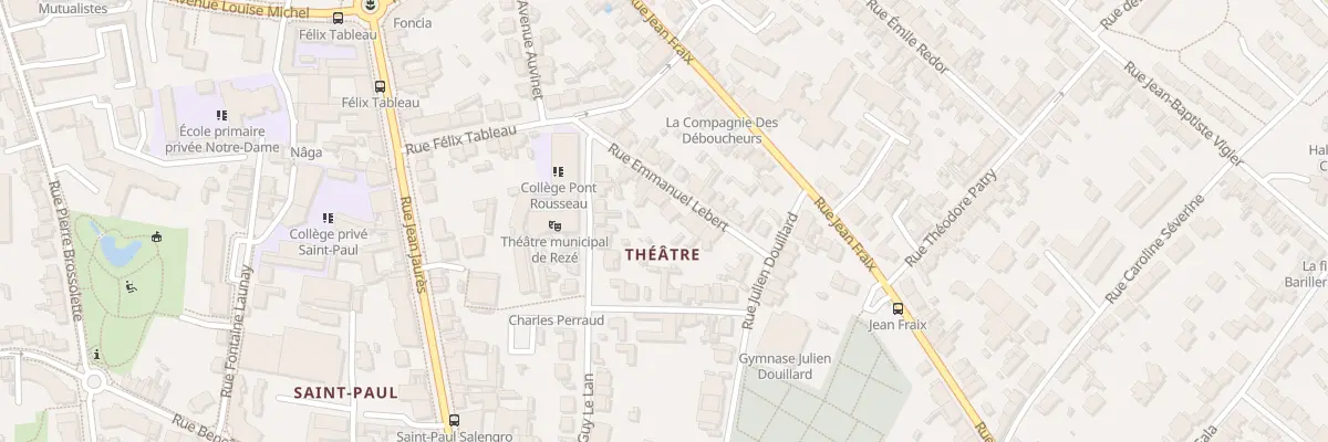 Plan du 7B Rue Emmanuel Lebert à Rezé