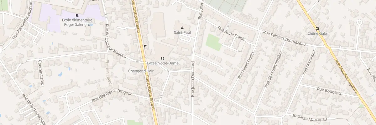 Plan du 44 Rue Julien Douillard à Rezé
