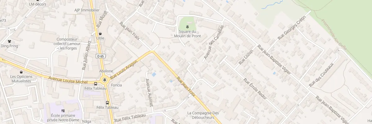 Plan du 71 Rue Jean Fraix à Rezé