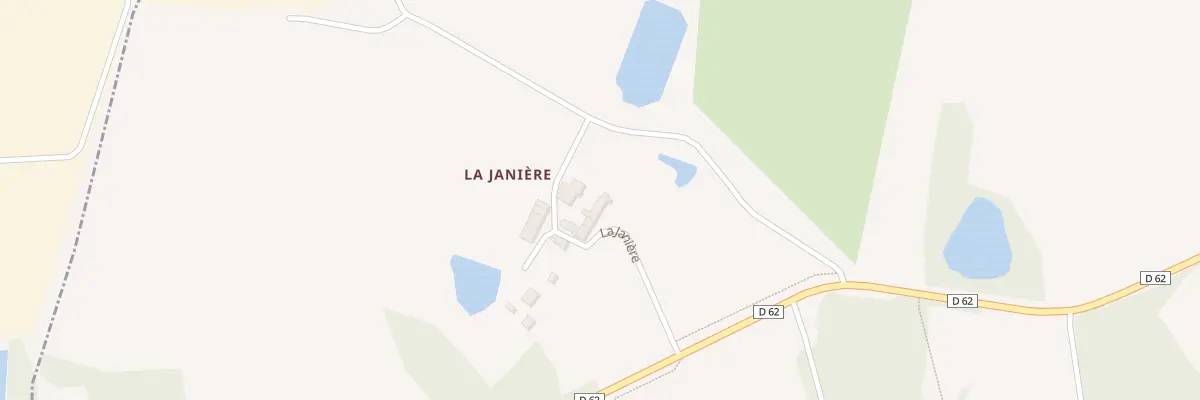 Plan du 4 La Janniere au Bignon