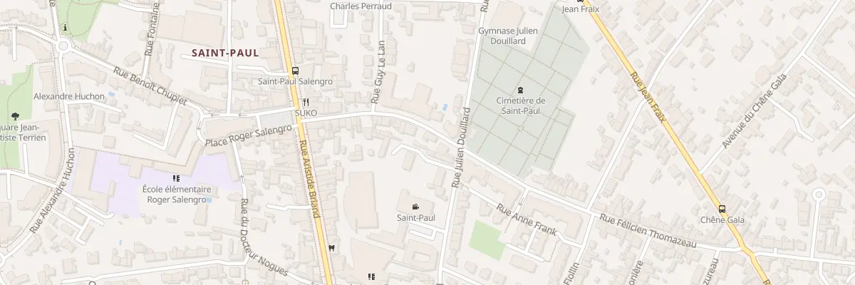 Plan du 20 Rue Félicien Thomazeau à Rezé