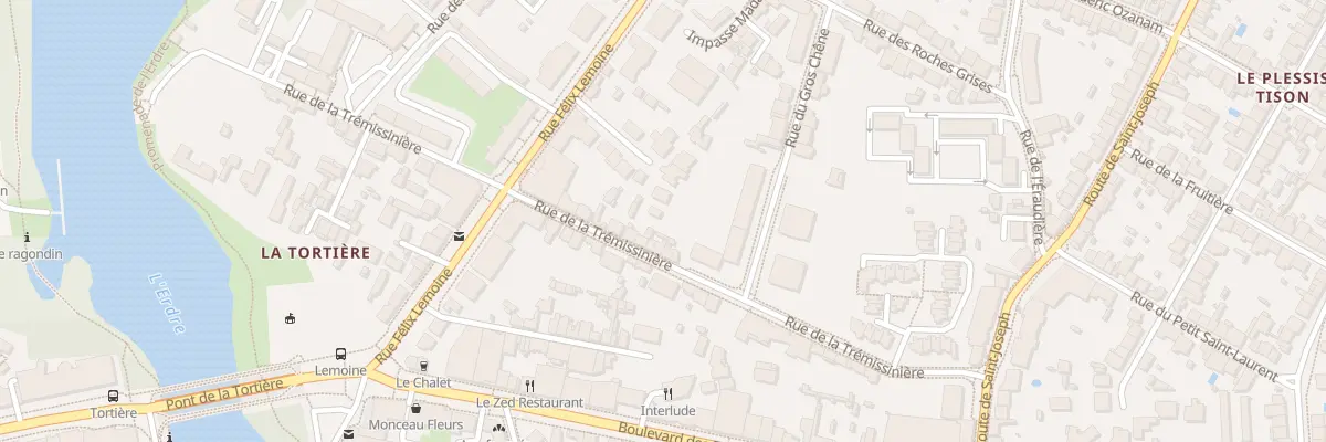 Plan du 30 Rue de la Trémissinière à Nantes
