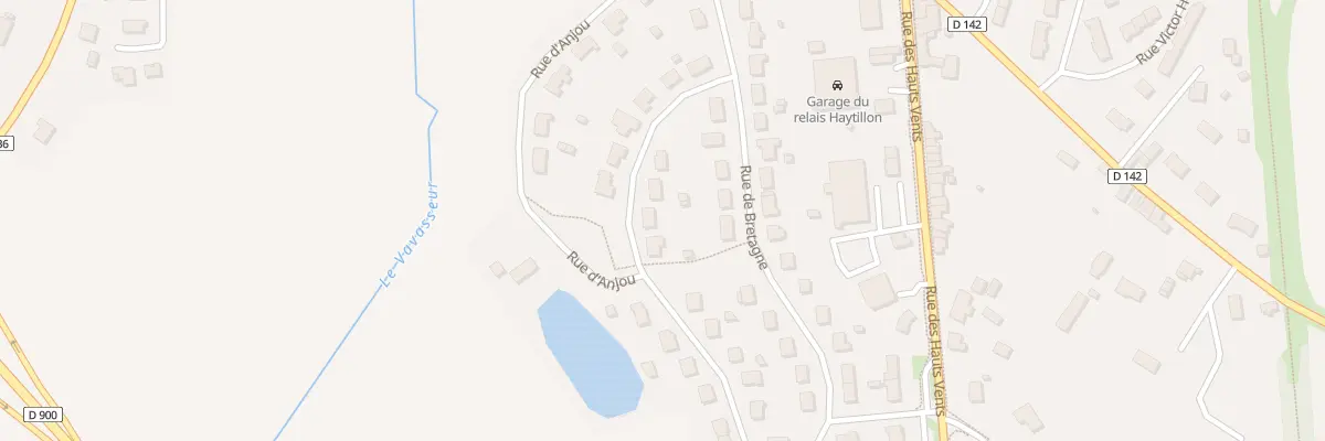 Plan du 16 Rue de Normandie à La Haye