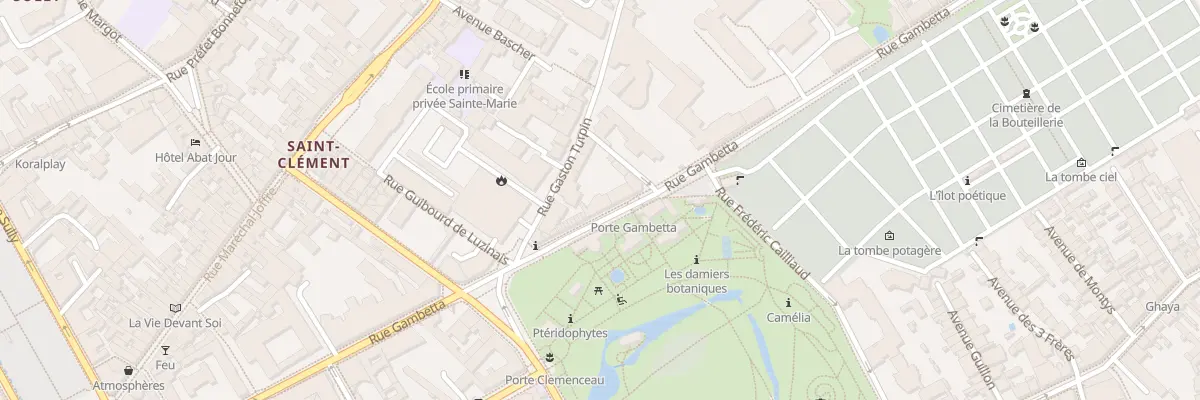 Plan du 90 Rue Gambetta à Nantes