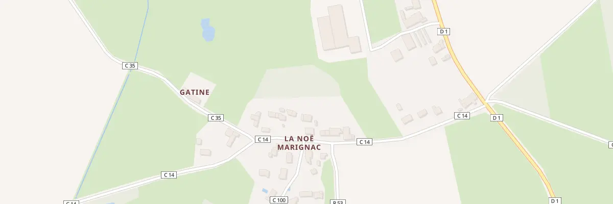 Plan du 15 La Noë Marignac à Saffré