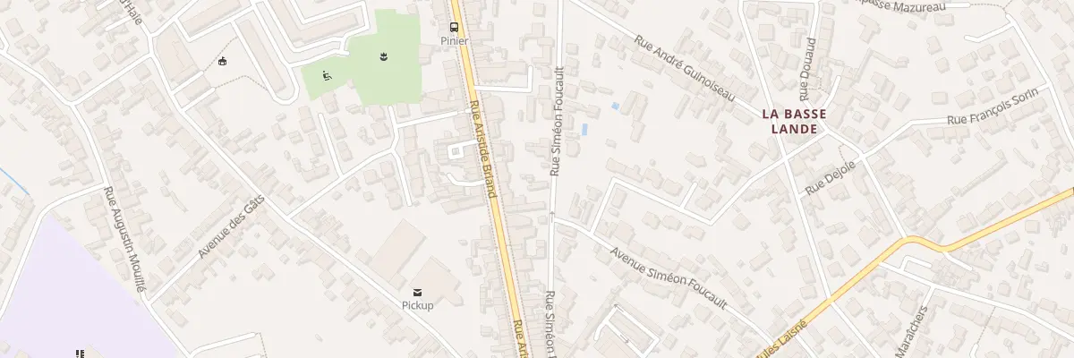 Plan du 16 Rue Siméon Foucault à Rezé