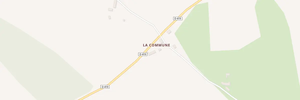 Plan du 2 La Commune à Magneville