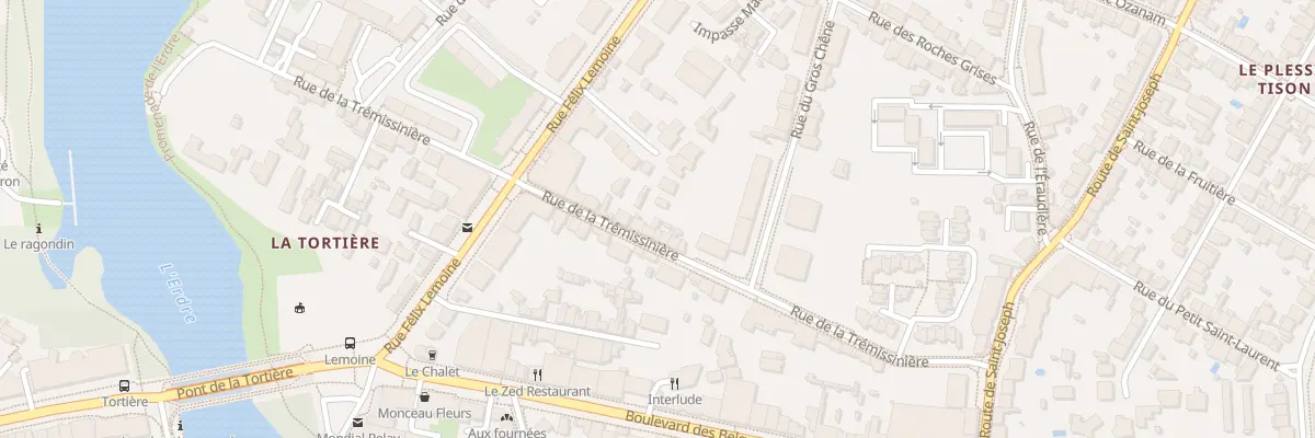 Plan du 32 Rue de la Trémissinière à Nantes