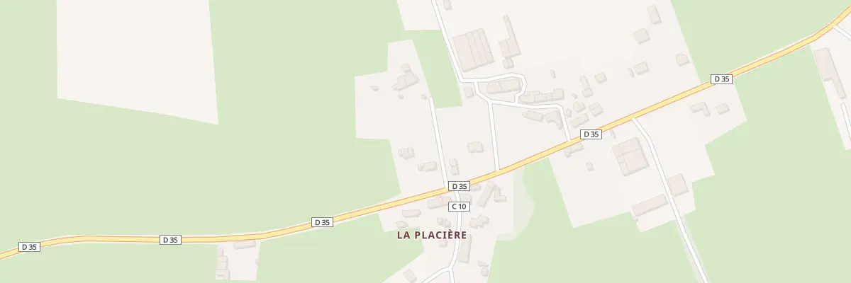 Plan du 42 La Placiere à Abbaretz