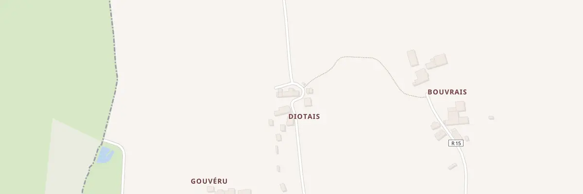 Plan du 5040 La Diotais à Lalleu