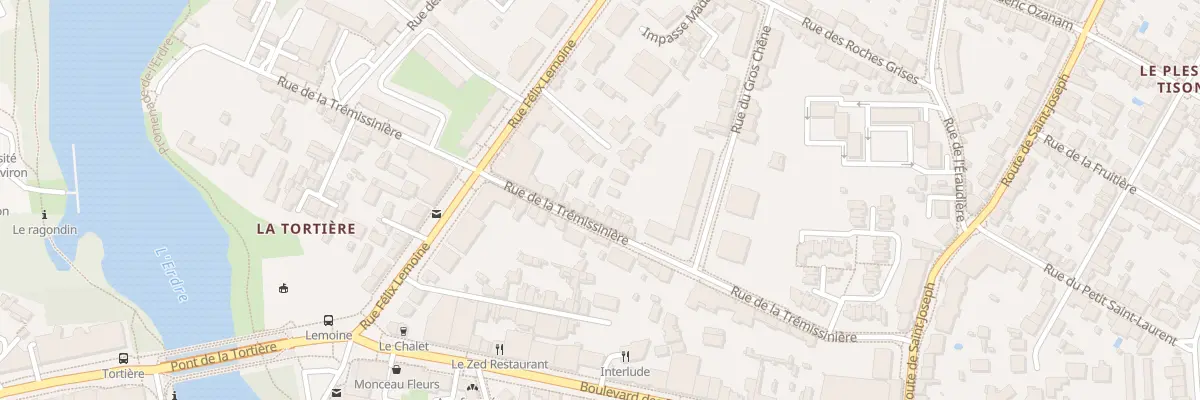 Plan du 34 Rue de la Trémissinière à Nantes