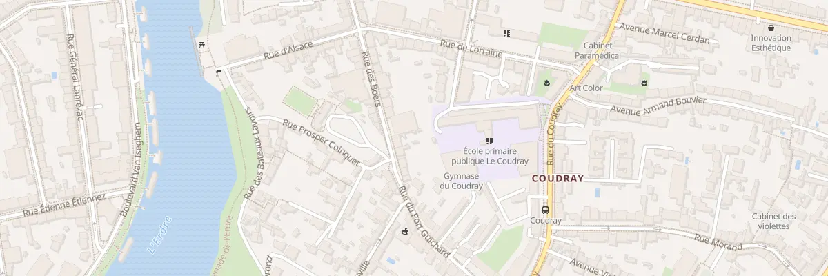 Plan du 8 Rue des Boers à Nantes