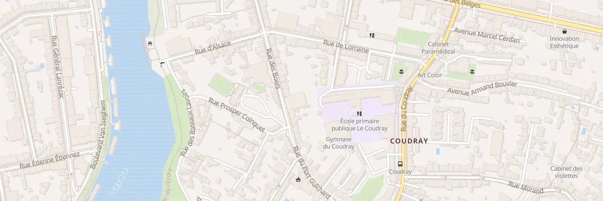 Plan du 14 Rue des Boers à Nantes