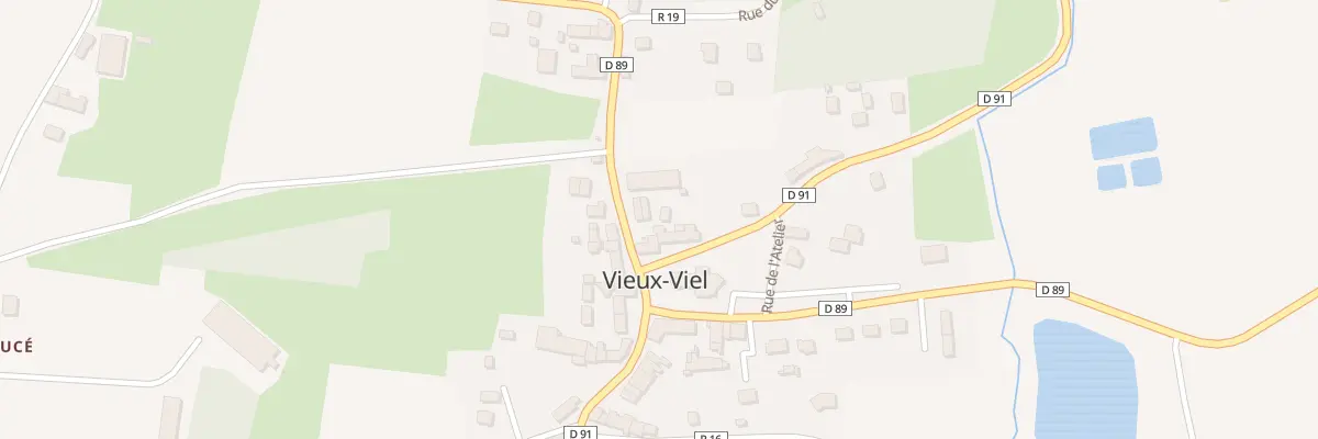 Plan du 5062 Le Bourg à Vieux-Viel