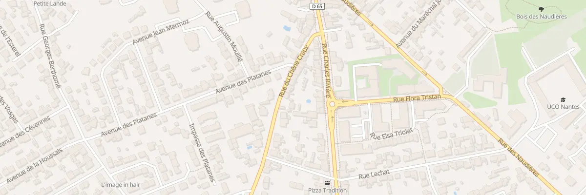 Plan du 11 Rue du Chêne Creux à Rezé