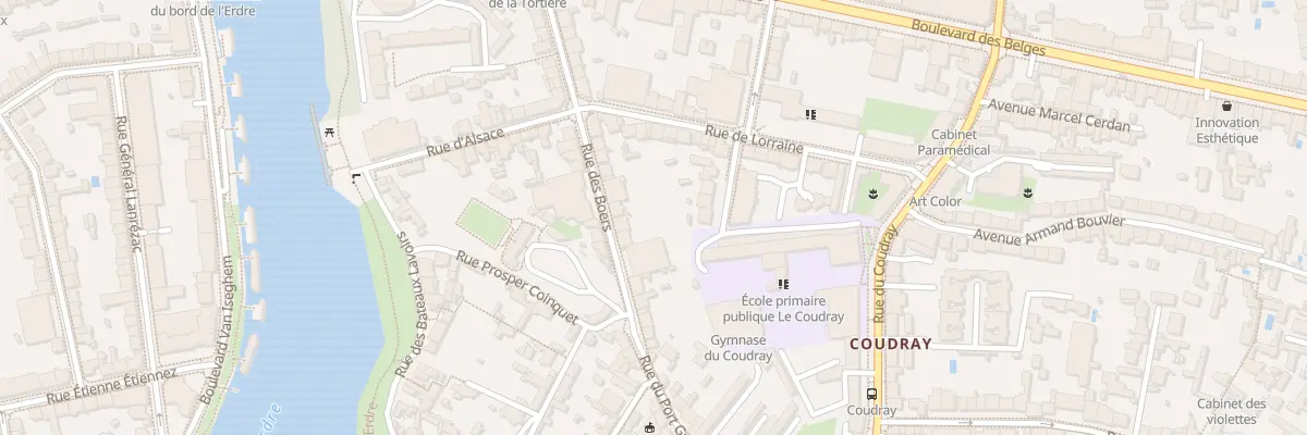 Plan du 18 Rue des Boers à Nantes
