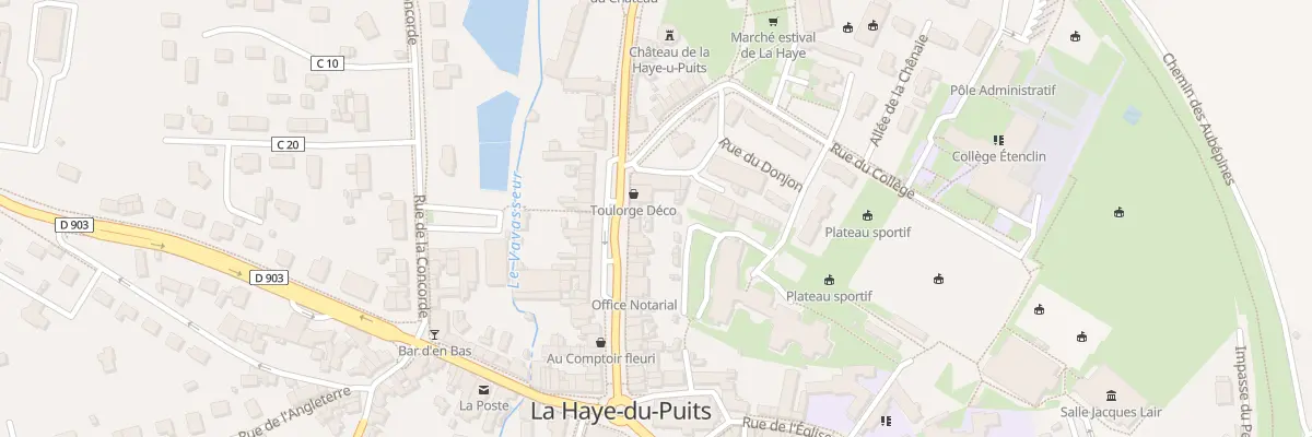 Plan du 35 Rue Emile Poirier à La Haye