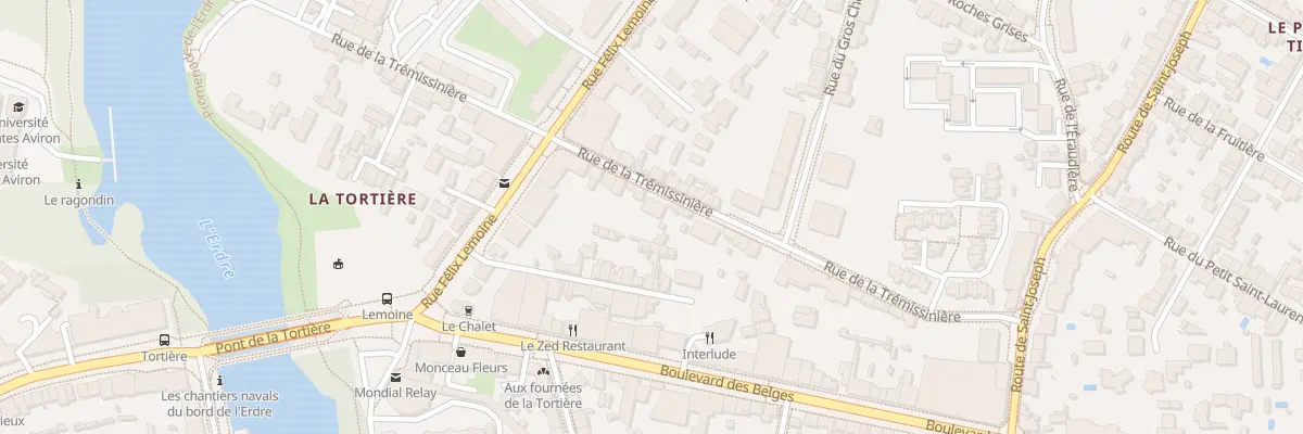 Plan du 33 Rue de la Trémissinière à Nantes