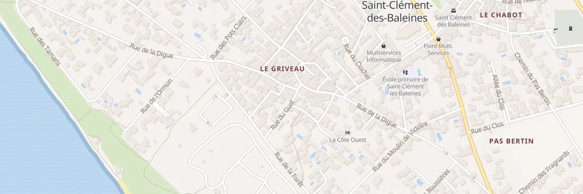 Plan du 18 Rue du Guet à Saint-Clément-des-Baleines