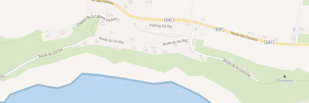 Plan du 6 Rte du Sol Roc à Champeaux