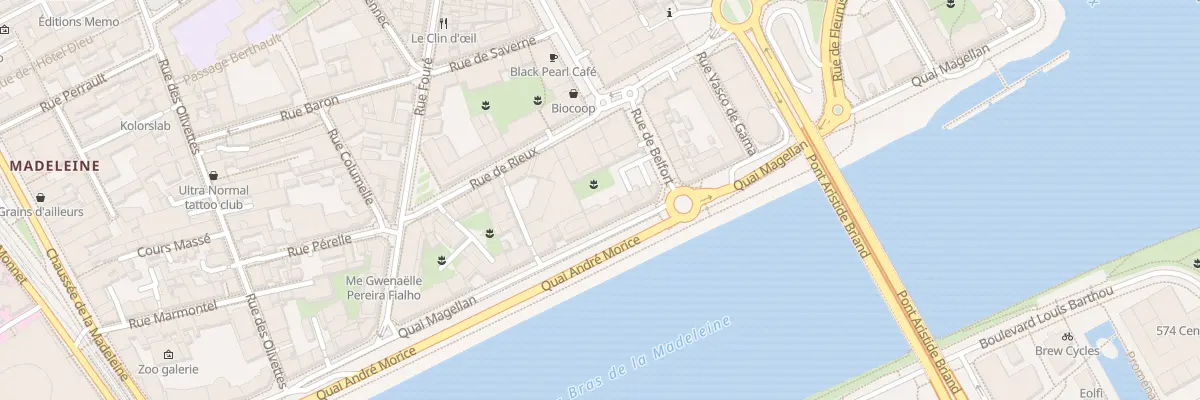 Plan du 35 Quai Magellan à Nantes