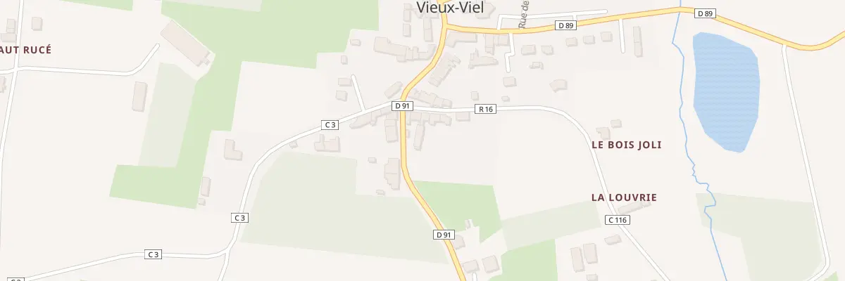 Plan du 5094 Le Bourg à Vieux-Viel