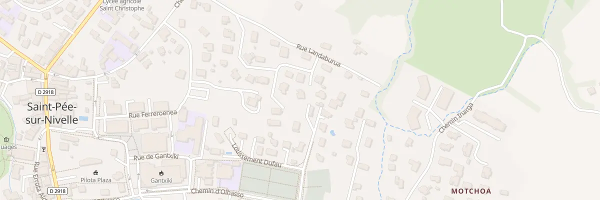 Plan du 220 Rue du Lotissement Landalulua à Saint-Pée-sur-Nivelle