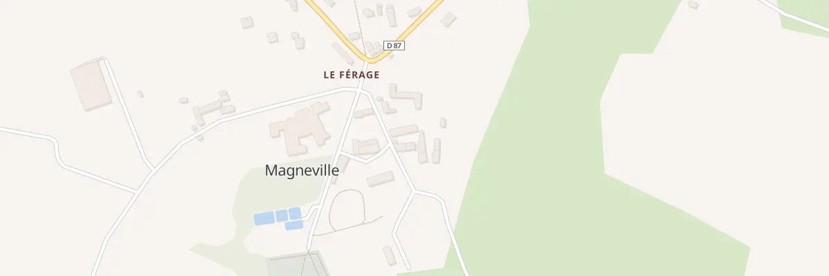 Plan du 73 Le Ferage à Magneville