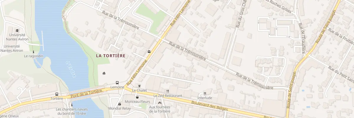Plan du 39 Rue de la Trémissinière à Nantes