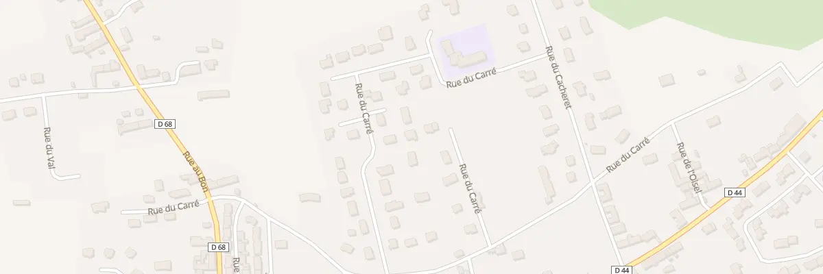 Plan du 245 Rue du Carré à Tourville-sur-Sienne