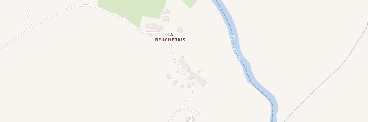 Plan du 5260 La Beucherais à Ercé-en-Lamée