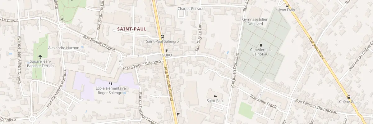 Plan du 8 Rue Félicien Thomazeau à Rezé