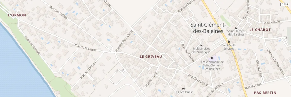 Plan du 262 Rue des Rentiers à Saint-Clément-des-Baleines