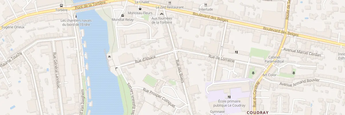 Plan du 19 Rue des Boers à Nantes