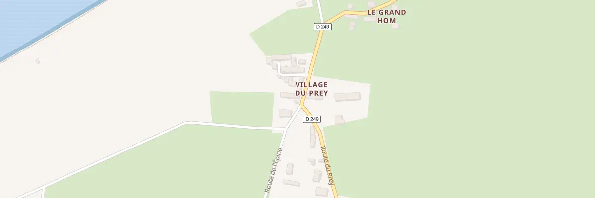 Plan du 11 Rte du Prey à Regnéville-sur-Mer