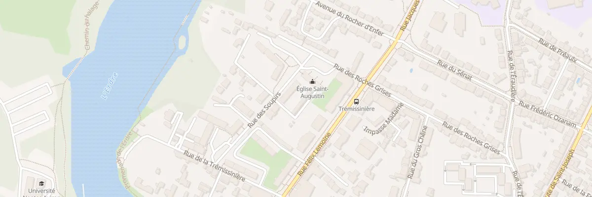 Plan du 12 Rue des Soupirs à Bouguenais