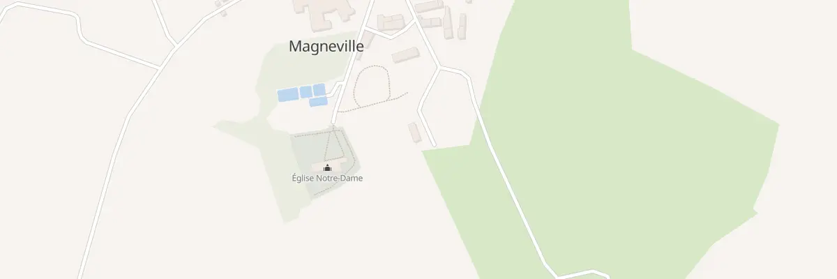 Plan du 76 Le Ferage à Magneville