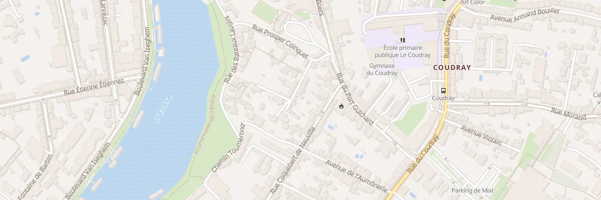 Plan du 7 Rue du Petit Doyenné à Nantes