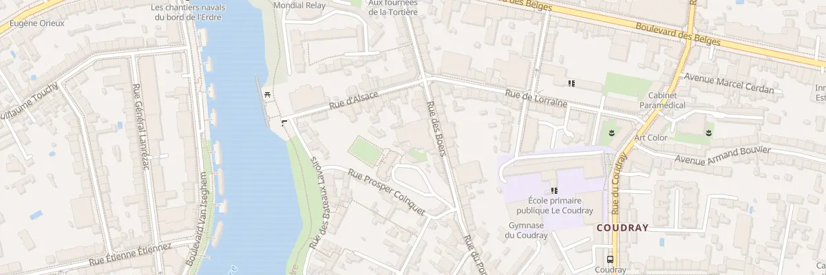 Plan du 9 Rue des Boers à Nantes