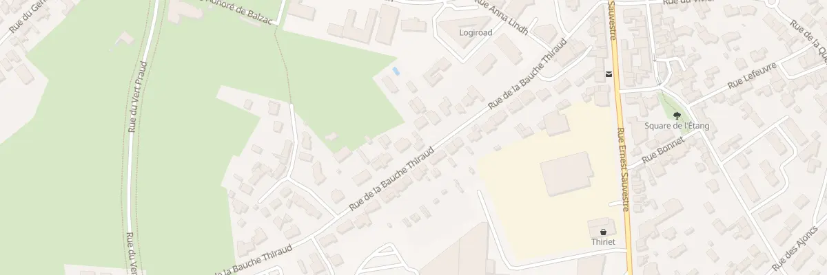 Plan du 32 Rue de la Bauche Thiraud à Rezé