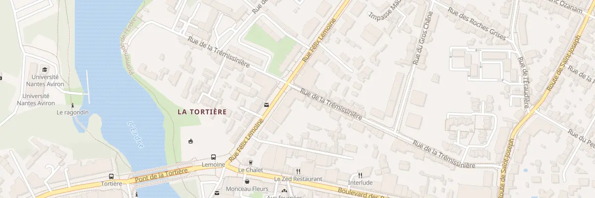 Plan du 45 Rue de la Trémissinière à Nantes