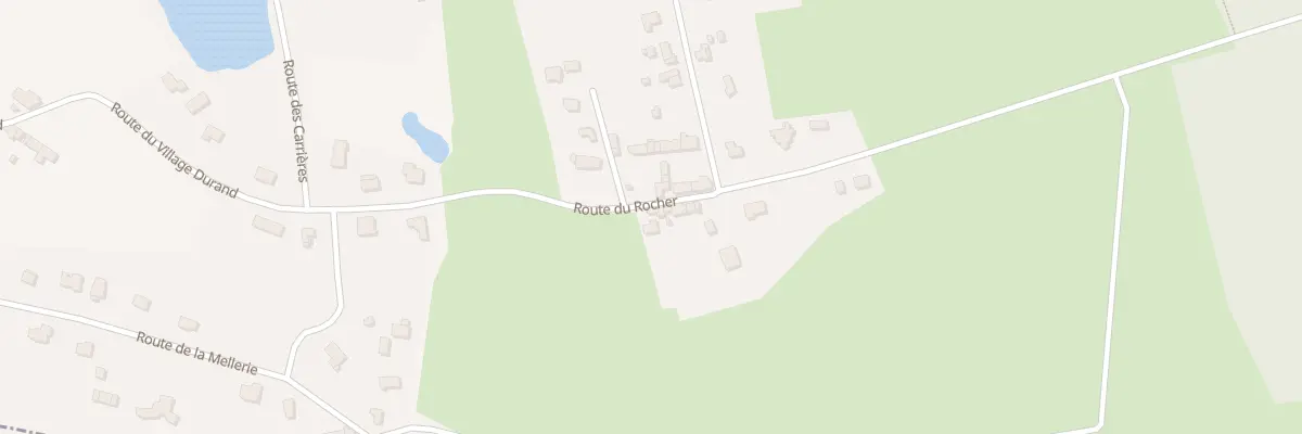 Plan du 343 Rte du Rocher Saint M Loups à Jullouville