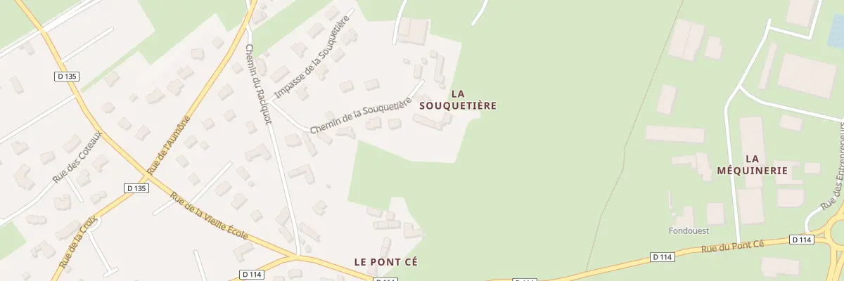 Plan du 5041 La Souquetiere à Longueville